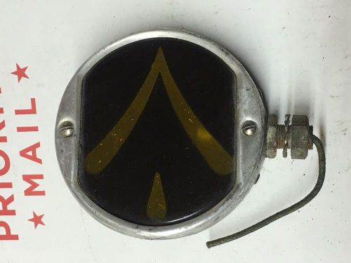 Vintage antique sparton teleoptic 1 sided wedge turn signal arrow light lamp old