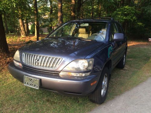 2000 lexus rx 300 with locked up transmission