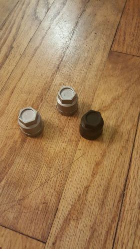 Chevrolet s-10 rally wheel lug caps