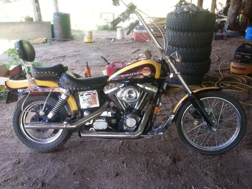 Early (95) harley dyna wide glide gas tank and fenders