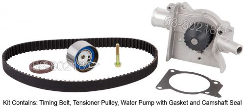 Genuine oem quality continental timing belt kit w/ water pump tensioner &amp; idler