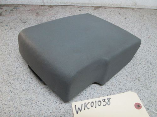 05 06 07 jeep grand cherokee center console arm rest lid (med slate)