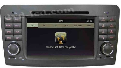 Mercedes benz ml w164 gl x164 car dvd gps navigation radio stereo head units tv