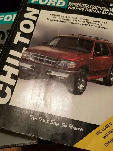 Chiltons ford ranger explorer 1991-1999 &amp; 1983-1994 repair manuals