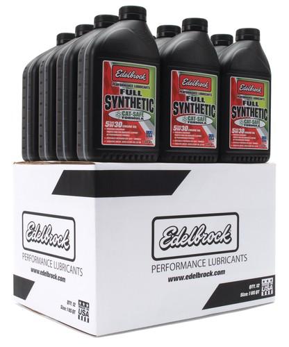 Edelbrock 1081 High Performance Synthetic Engine Oil SAE 10W40 1 qt. Case Of 12, US $131.40, image 2