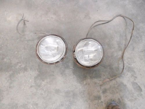 1948 plymouth head light buckets 46 47 40 41 chrysler desoto dodge imperial pair