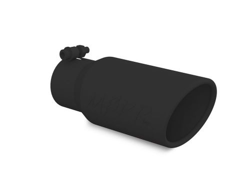 Mbrp exhaust t5155blk angled rolled end exhaust tip