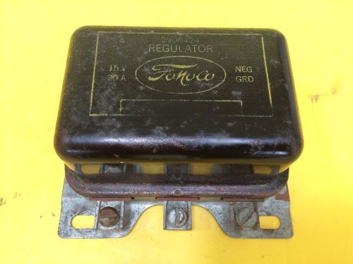 1958 - 62 thunderbird ford voltage regulator fomoco 15v 30a 2900424