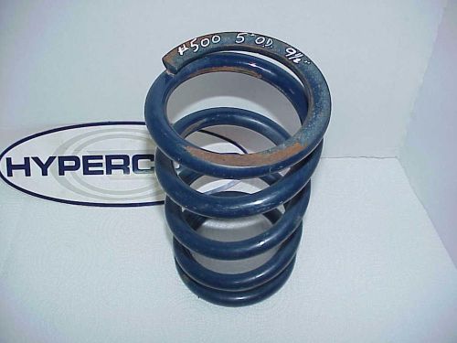 Hyperco #500 front coil spring 9-1/2&#034; tall 5&#034; od nascar  imca wissota ump dr502