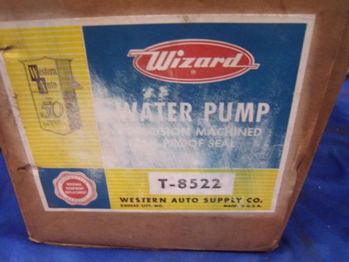 Nos water pump 1950 1951 1952 1953 ford v8 right side 1952 1953 mercury rat rod