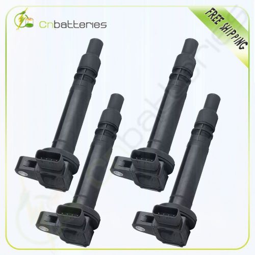Set of 4 new ignition coils for toyota tacoma 2.4l 2.7l l4  c1305 90919-02237