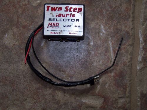 Msd 2-step ignition rev limiter box 8739 used as-is