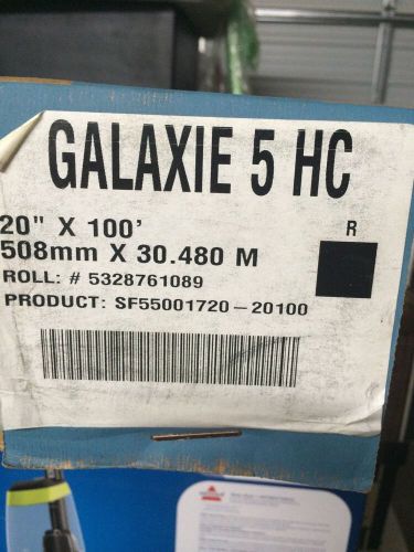 Solar gard galaxie 5 hc - 20&#034; x 100&#039;  product # sf55001720-20100 (new)