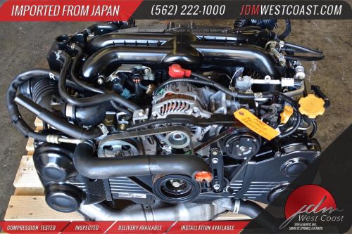 Jdm subaru legacy 04-06 gt turbo ej20x replacement ej25 motor dual avcs