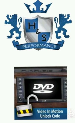 H&amp;s dodge video in motion dvd unlock code 8432465832