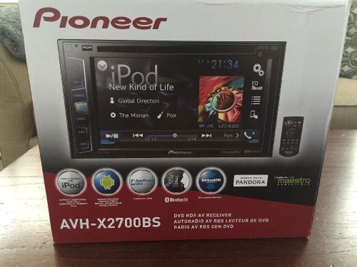 Pioneer avh-x2700bs double din bluetooth dvd xm ready car stereo -not working-