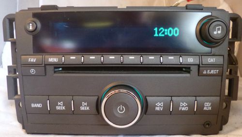 06 07 buick lucern radio cd player factory oem aux input 15871700  bf 110t 59