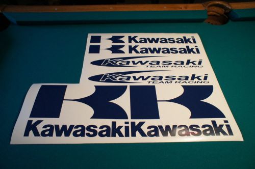 6 pack kawawaki decals sticker quad atv motorcross bike jet ski any color