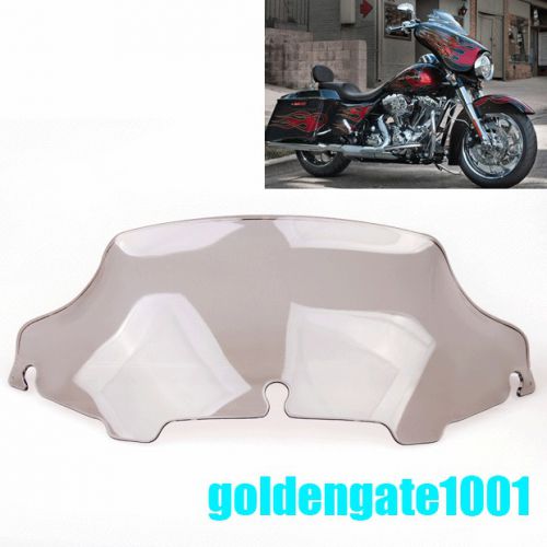 6.5&#034; smoke wind shield screen fits harley electra street glide ultra classic gg