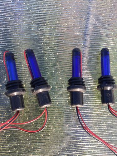Genuine~streetglow strobe lights blue - 4 bulbs and 2 modules - excellent