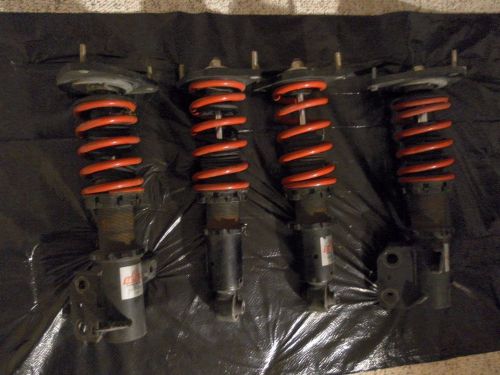 Used raceland usa coilovers suspension w/ camber plates for scion frs subaru brz