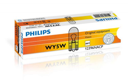 Incandescent car lamp philips wy5w - feel safe, drive safe - 10 pieces
