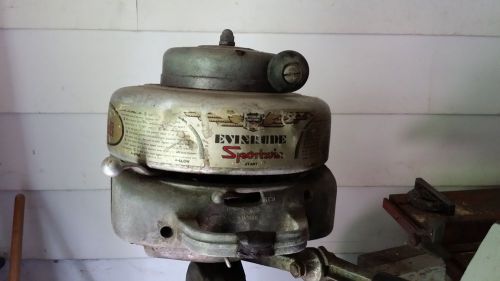1940 antique evinrude sportwin 3.3hp outboard motor