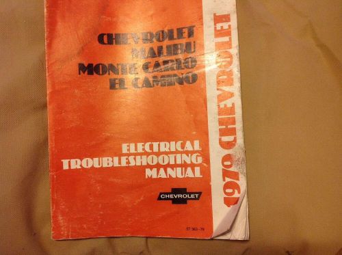 1979 chevy monte carlo malibu el camino electrical troubleshooting manual