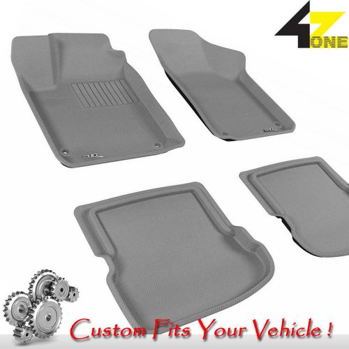 3d fits 1998-2010 volkswagen beetle g3ac22624 gray waterproof front and rear car