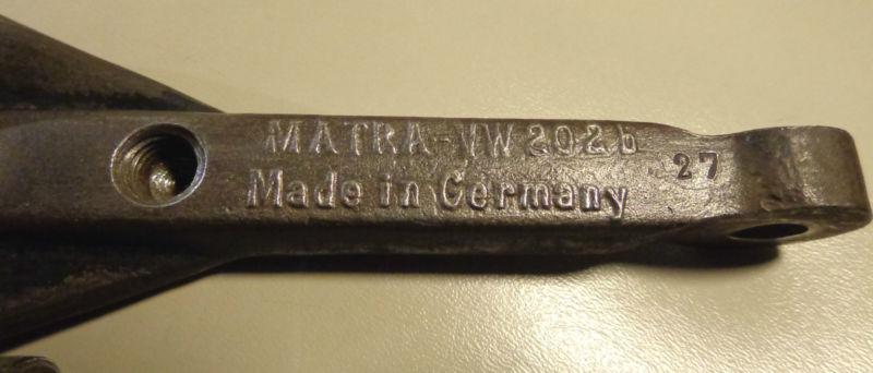 Matra-vw 202b made in germany tool pieces