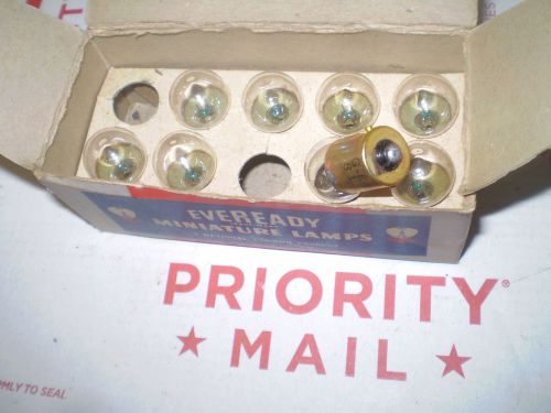 1937-38-39 chevy interior dome light bulbs in box lot of 8  #81