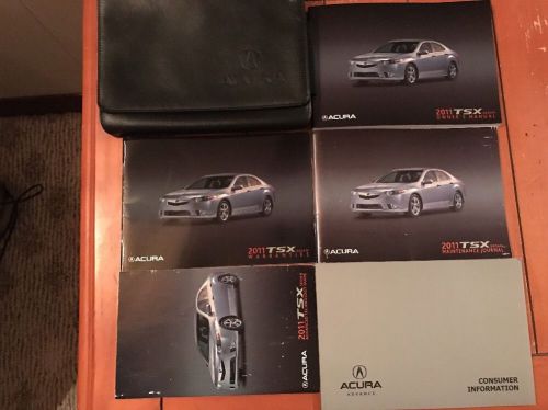 2011 acura tsx sedan owners manual