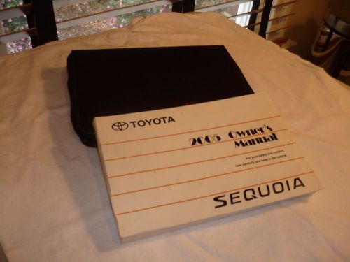 2005 toyota sequoia with navigation owners manual