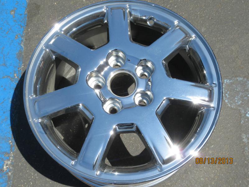 16" cadillac cts factory oem chrome wheel dts sts replacement rim