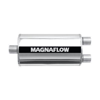 Magnaflow 14588 muffler 3" inlet/dual 2.50" outlet stainless steel polished ea