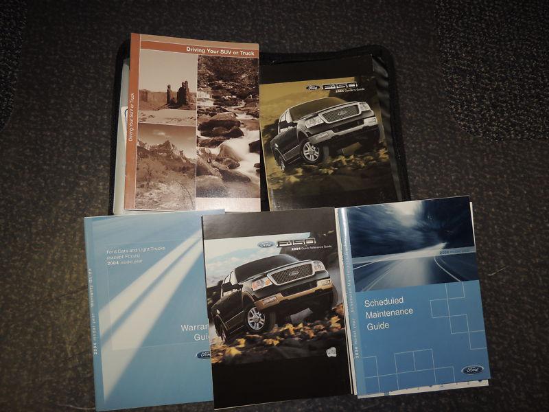 2004 ford f-150 owners manuals 