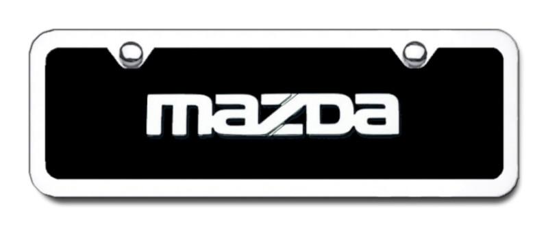 Mazda chrome  engraved name badge-mi made in usa genuine