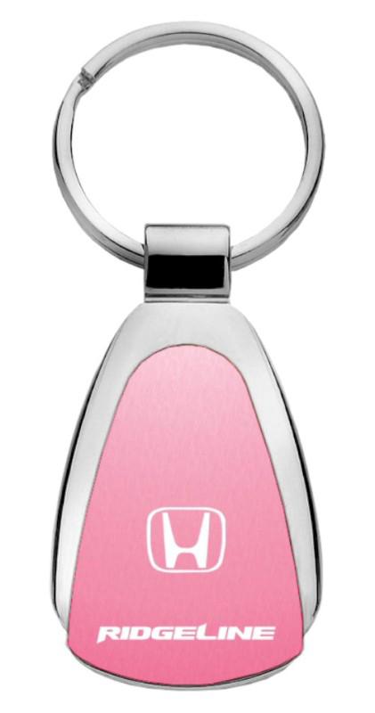 Honda ridgeline pink teardrop keychain / key fob engraved in usa genuine