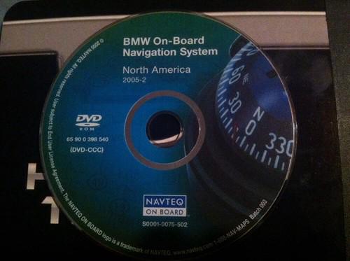 Oem bmw on-board navigation system north america 2005-2