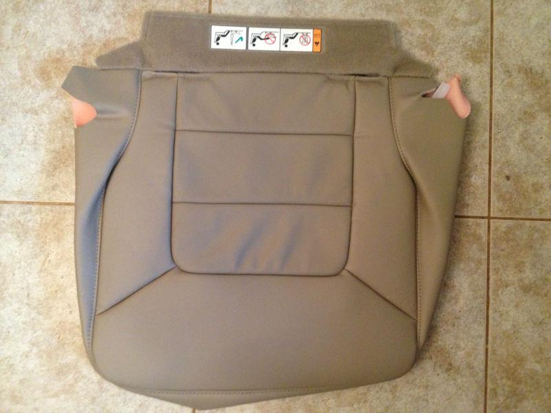 03-06 ford expedition limited factory original leather rear seat cover (tan)