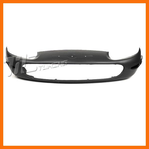 99-01 chrysler concorde lx lxi front bumper cover black raw replacement new