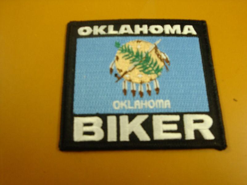 Oklahoma biker...biker patch new!!