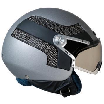 New nexx x60 air grey open motorcycle riding face helmet xl x large closeout
