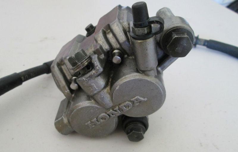 Honda motorcycle rear brake caliper with pads and line *fast & free shipping!