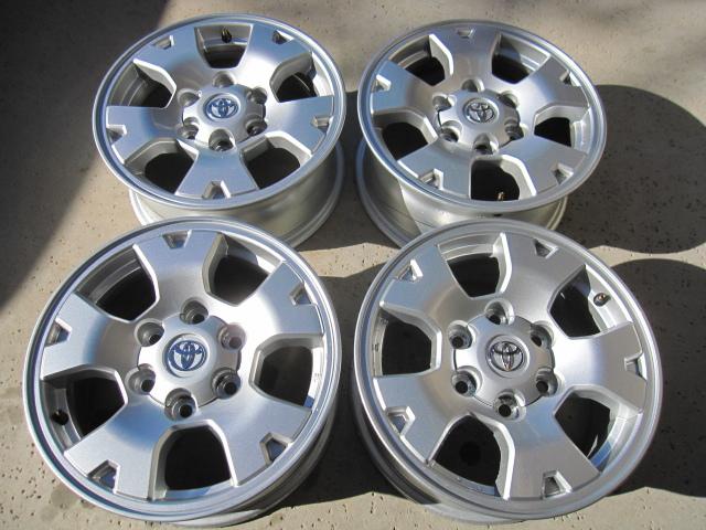 05 06 07 08 09 10 16" toyota tacoma factory oem alloy wheels rims 16" (set of 4)
