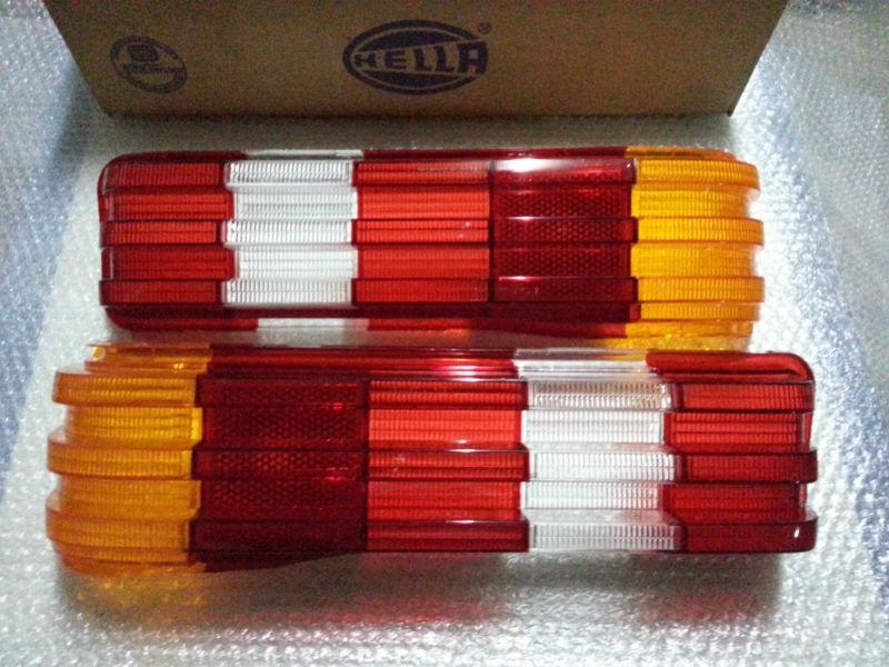 W123 coupe nos hella mercedes w123  76-85 tail lights lenses new