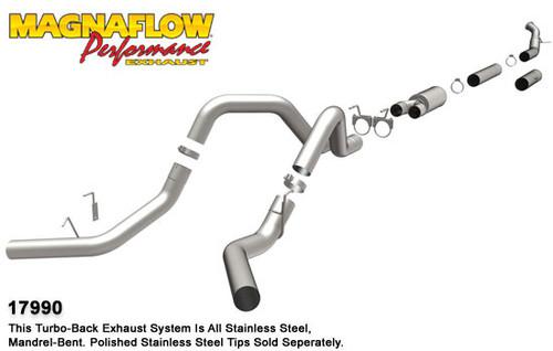 Magnaflow 17990 dodge diesel cummins, 5in. high-output pro series diesel exhaust