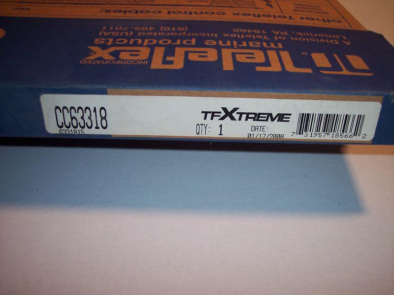 Teleflex marine products,engine control cable cc63318, 18ft tfxtreme cable