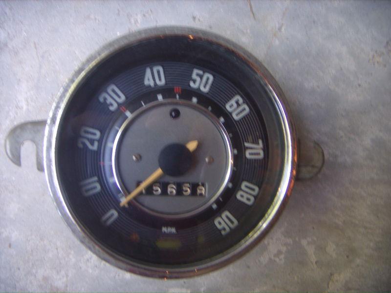 Vw speedometer speedo, beetle, 1967-down  volkswagen. bug. tested working!