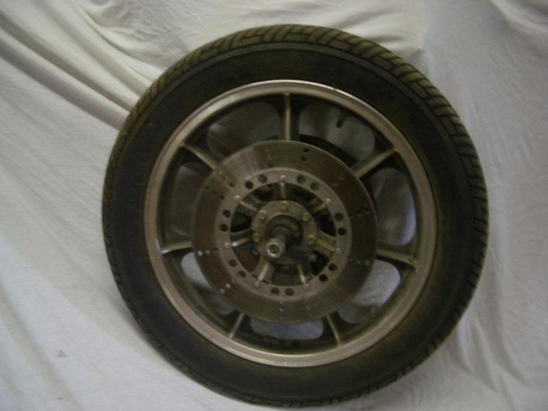 1980 kz 1300 complete front wheel